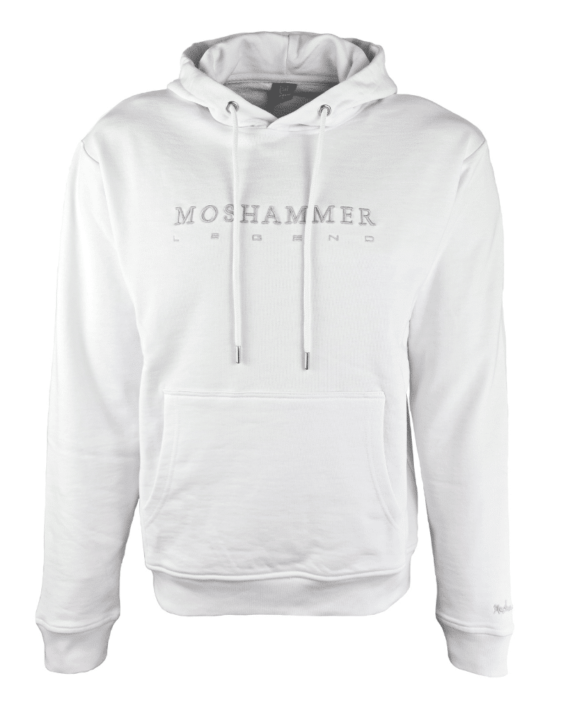 Moshammer Fashion Hoodie white-grey
